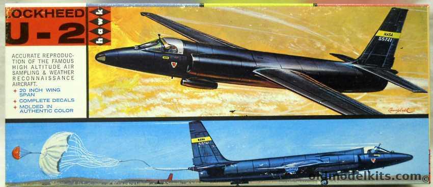 Hawk 1/48 Lockheed U-2 Spyplane, 209-200 plastic model kit